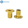 Customizable Eyelet made of brass, used in industries such as electronics and clothing