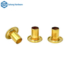 Customizable Eyelet made of brass, used in industries such as electronics and clothing
