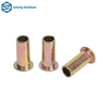 Rivet Manufacturer Flat Headed Semi Hollow Iron Plated Zinc Rivets Are Used in Equipment, Mechanical Hardware Accessories, Etc