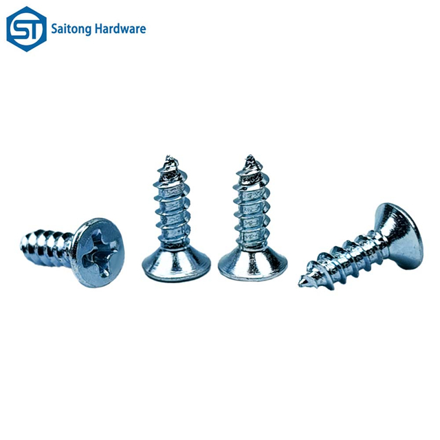 Durable Iron Blue Zinc Self Tapping Screws Factory OEM
