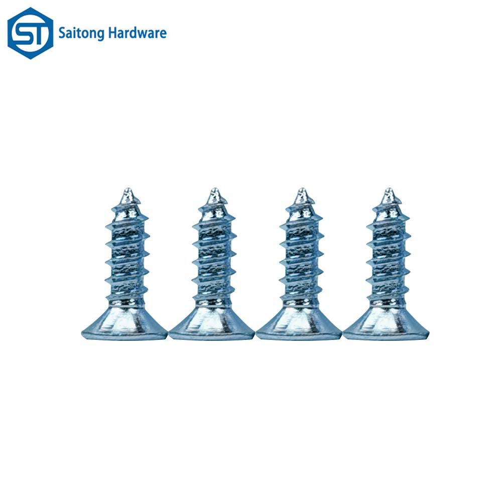 Durable Iron Blue Zinc Self Tapping Screws Factory OEM