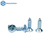 Durable Iron Blue Zinc Self Tapping Screws Factory OEM